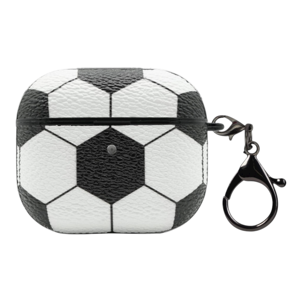 Estuche – Cuero Futbol duro para AirPods Pro 1 y 2
