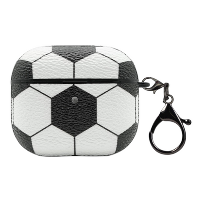 Estuche – Cuero Futbol duro para AirPods Pro 1 y 2