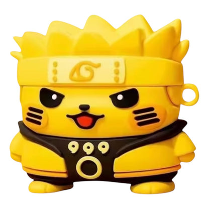 Estuche – Diseño Anime Pikachu Ninja para AirPods Pro 1 y 2