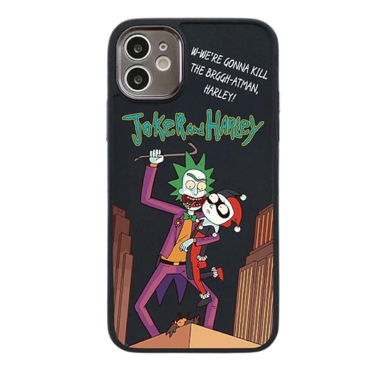 Estuche - Rick and Morty Jocker para iPhone 12 normal