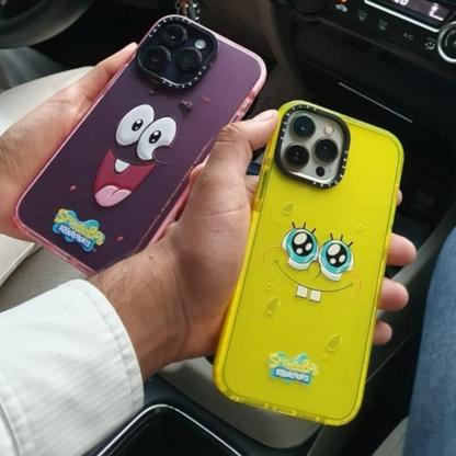 Estuche – Bob Esponja Sonriente para iPhone 16 normal