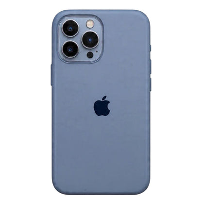 Estuche – Silicona Suave Gris Frío iPhone 12 Pro