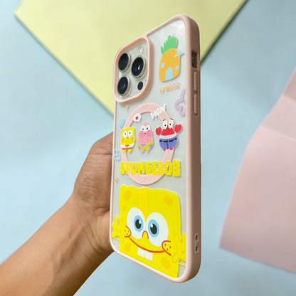 Estuche - Bob esponja para iPhone 15 Pro Max