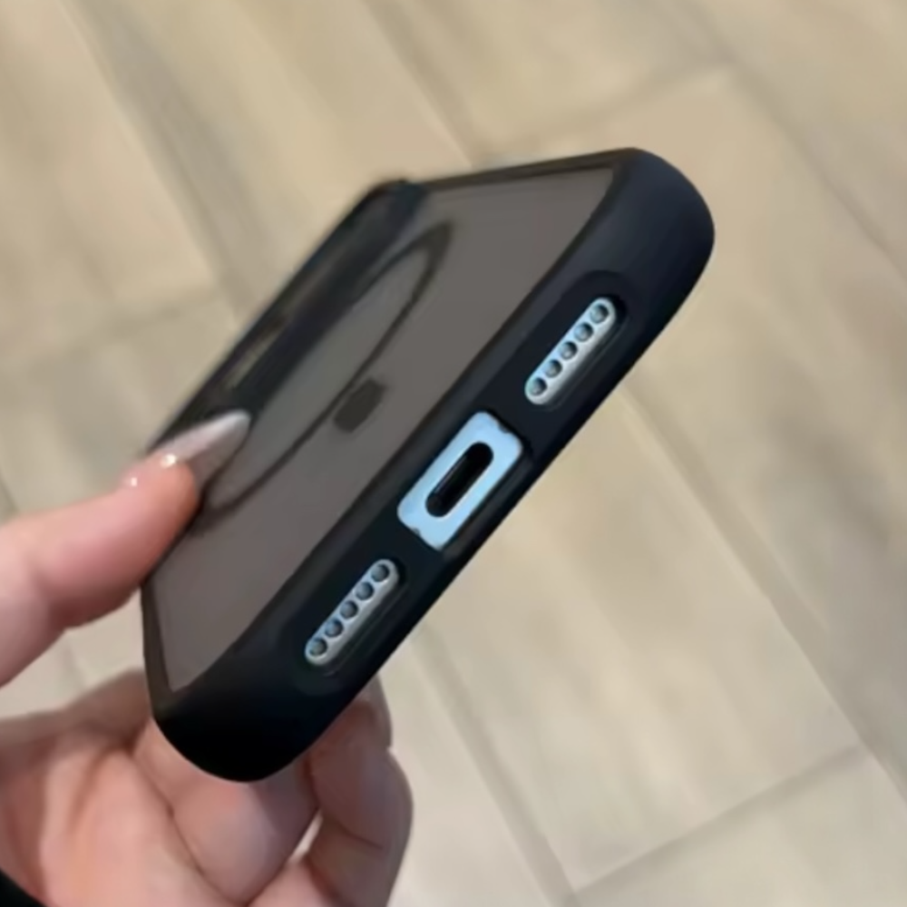Estuche - Luxury Lens antishock negro para iPhone iPhone 17 Air