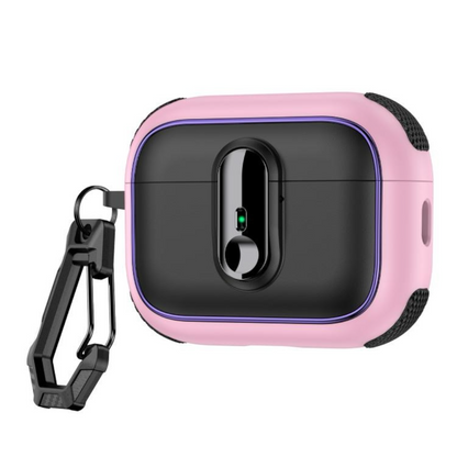 Estuche – Armor Magnetic rosado con negro para AirPods Pro 1 y 2