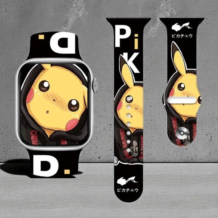 Pulsera – Pikachu de Pokemón para Apple Watch