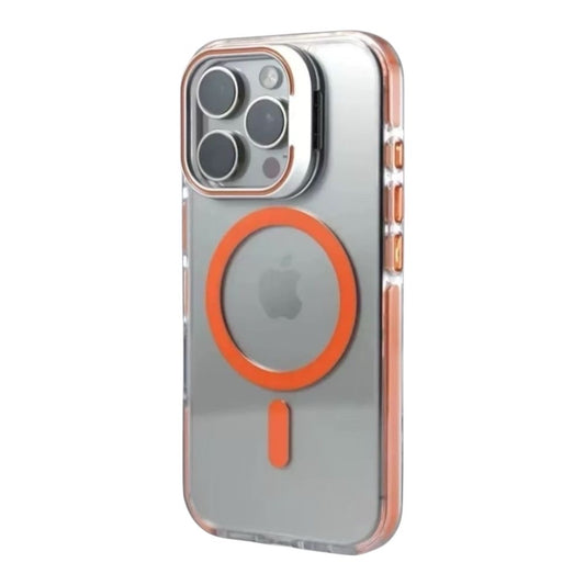 Estuche - MagSafe Borde Naranja para iPhone 16 Plus