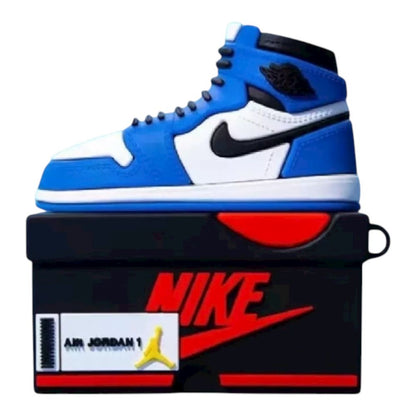 Estuche – Nike Tenis Jordan Azul para AirPods Pro 1 y 2