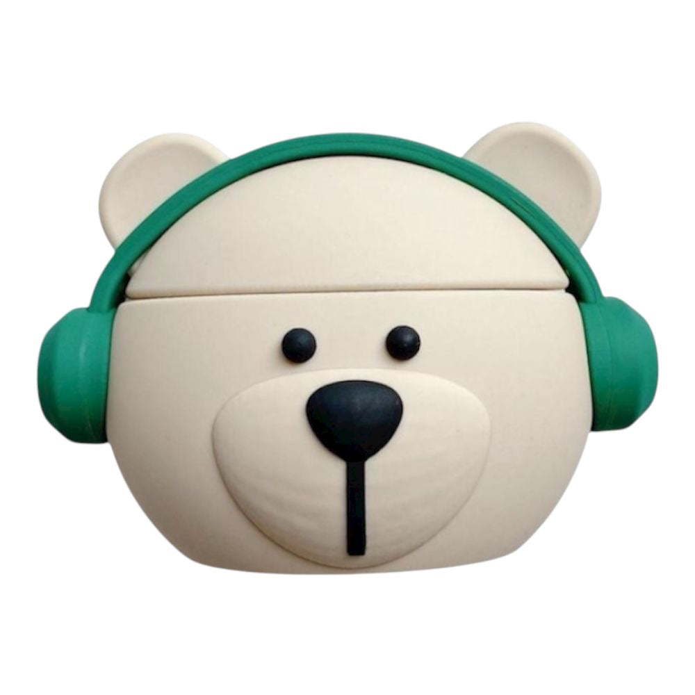 Estuche – Osito con Audífonos para AirPods 3