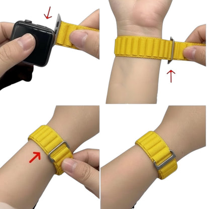 Pulsera - Alpine Loop amarillo para Apple Watch