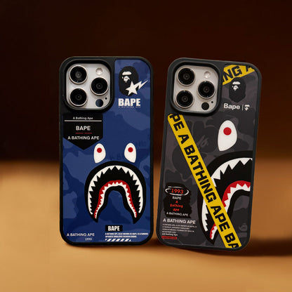 Estuche - Bape azul para iPhone 13 normal