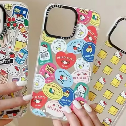 Estuche - Hello Kitty collage para iPhone X/XS