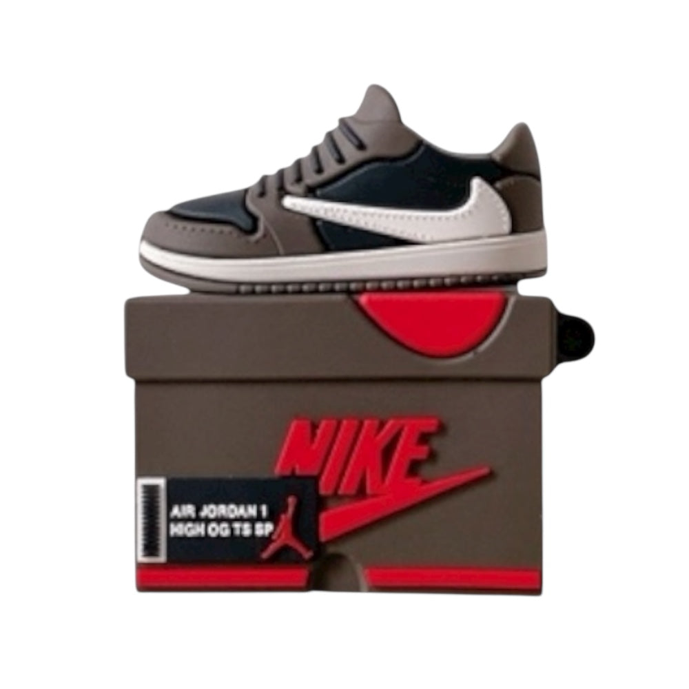 Estuche – Tenis Jordan Café para AirPods Pro 1 y 2