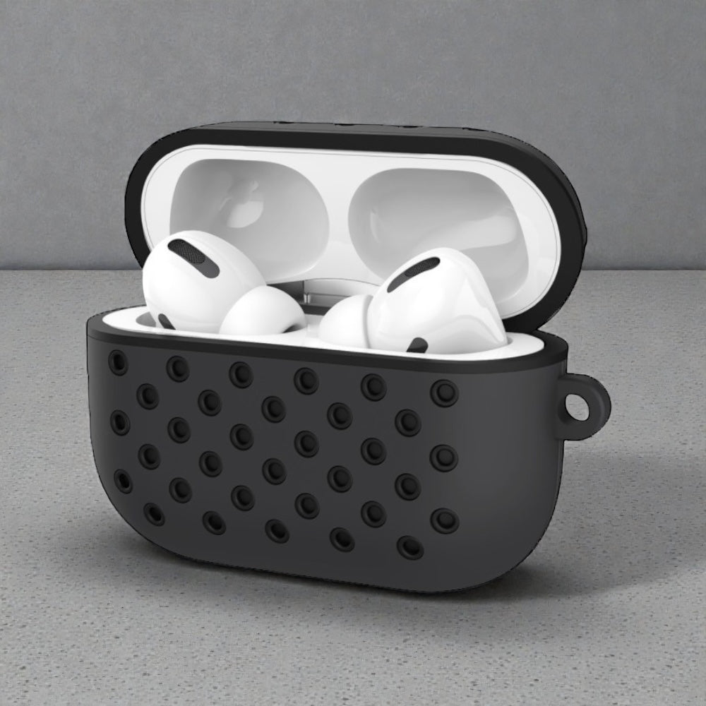 Estuche – Deportivo Nike Negro para AirPods Pro 1 y 2