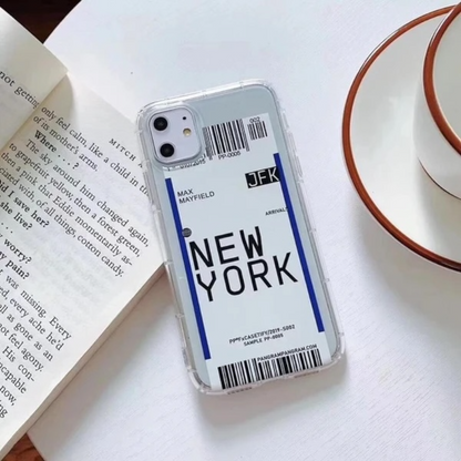 Estuche - New York Ticket para iPhone 7/8/SE