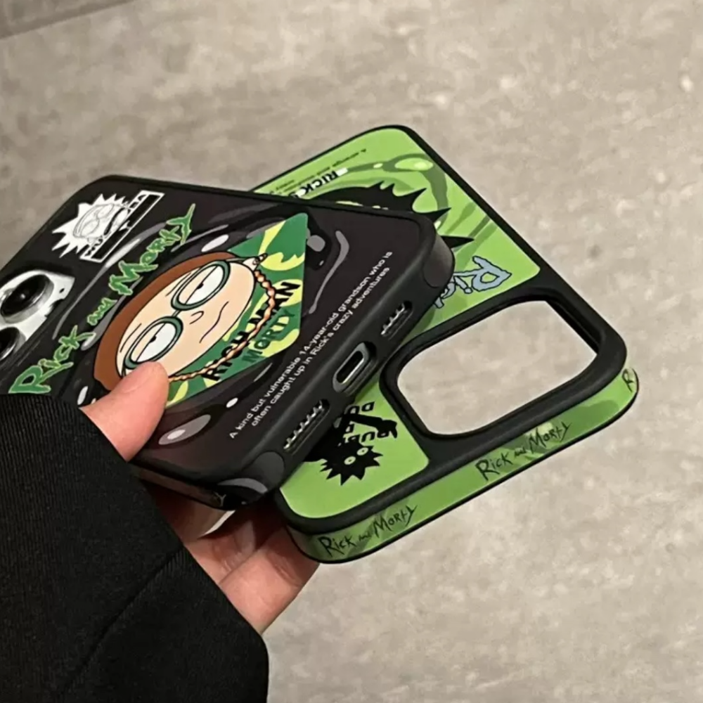 Estuche - Morty de Rick and Morty para iPhone 13 normal