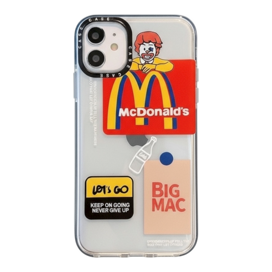 Estuche - Mc Donalds para iPhone XR