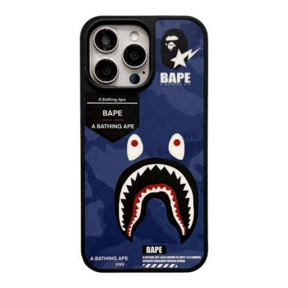 Estuche - Bape azul para iPhone 13 normal