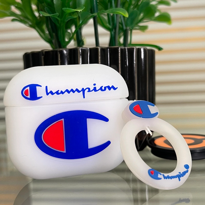 Estuche – Champion transparente opaco  para AirPods Pro 1 y 2