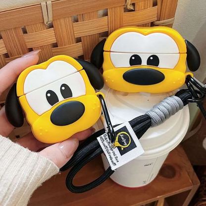 Estuche – Pluto de Mickey para AirPods Pro 1 y 2
