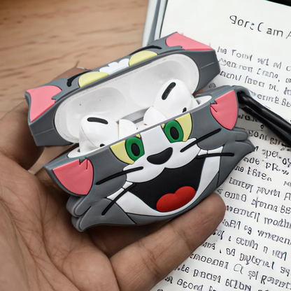 Estuche – Tom & Jerry para AirPods Pro 1 y 2