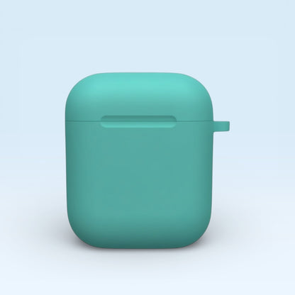 Estuche – Silicon Celeste para AirPods 1 y 2