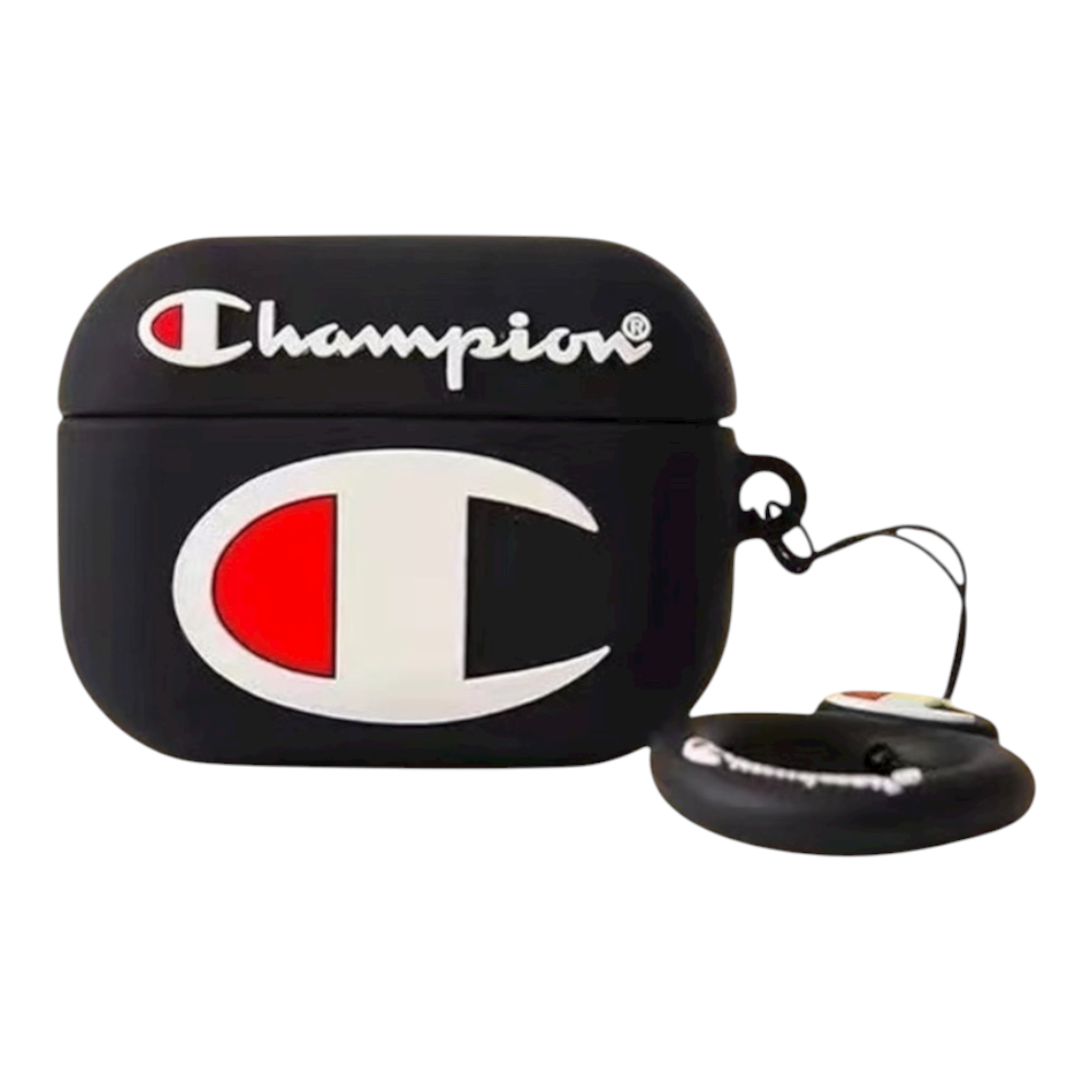 Estuche – Champion negro  para AirPods Pro 1 y 2
