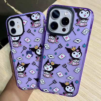 Estuche - Kuromi Princesa para iPhone 16 normal