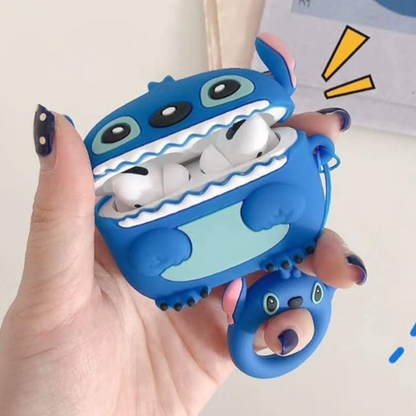 Estuche - Stitch Comelón para AirPods 1 y 2