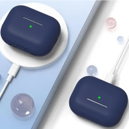Estuche – Silicon Azul Marino para AirPods Pro 1 y 2