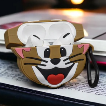 Estuche – Jerry de Tom y Jerry Sonriente para AirPods Pro 1 y 2