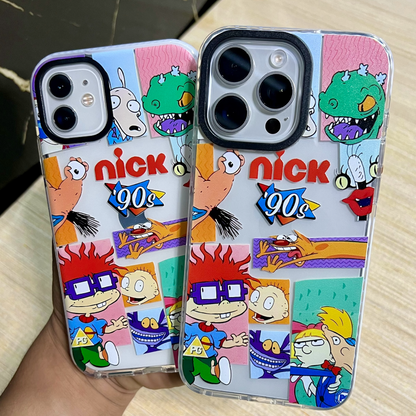 Estuche – Nickelodeon años 90 para iPhone 16 plus