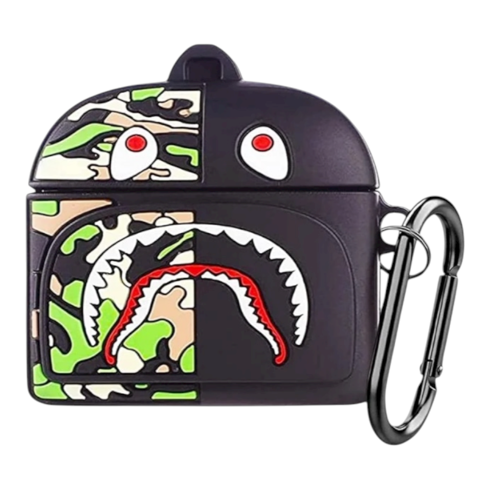 Estuche - Mochila de Vape negro para AirPods Pro 1 y 2