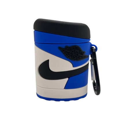 Estuche – Nike Jordan Air 1 Azul para AirPods 1 y 2