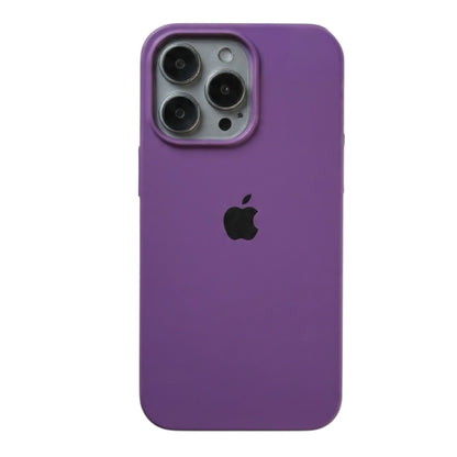 Estuche – Silicona Suave Purpura para iPhone 13 Pro