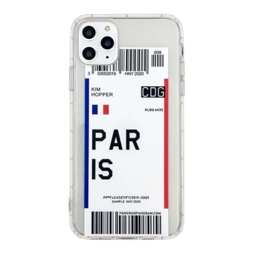 Estuche - Paris ticket para iPhone 7/8/SE