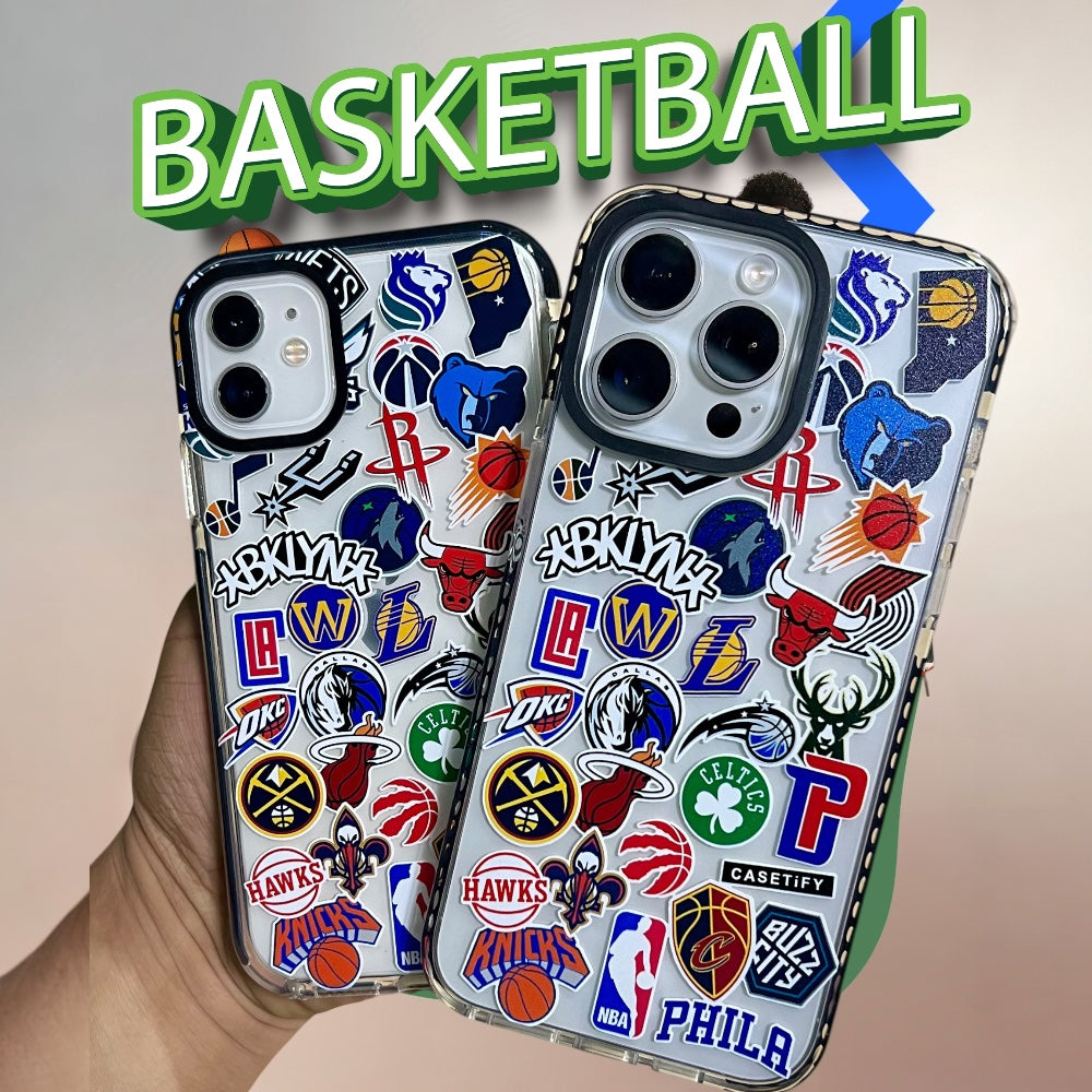 Estuche – NBA Teams Stickers para iPhone 11 Pro