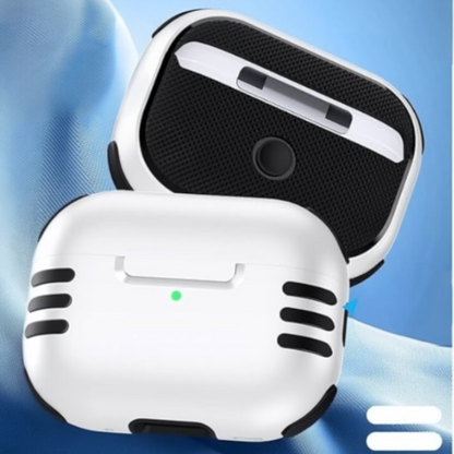 Estuche – Maxjoy Protective antishock Blanco para AirPods Pro 1 y 2