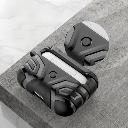 Estuche – Maxjoy Protective negro  para AirPods Pro 1 y 2