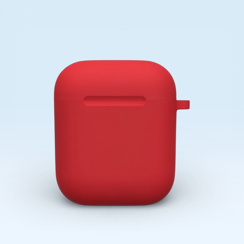 Estuche – Silicon rojo para AirPods 1 y 2