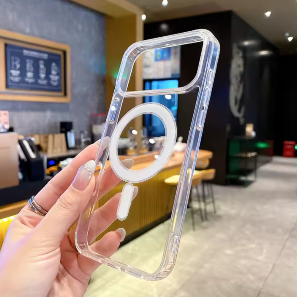 Estuche - Transparente MagSafe  Clear para iPhone 17 normal