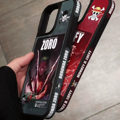 Estuche - Zoro Roronoa de one piece para iPhone 13 normal