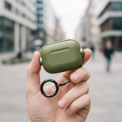 Estuche – Dabuna con simulación audífonos antishock verde para AirPods Pro 1 y 2