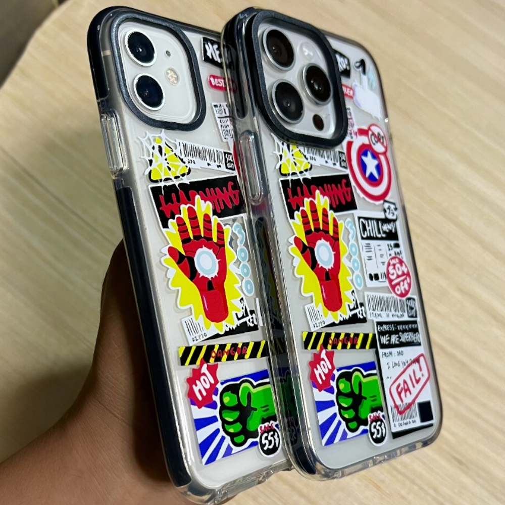 Estuche – Avengers para iPhone 16 plus
