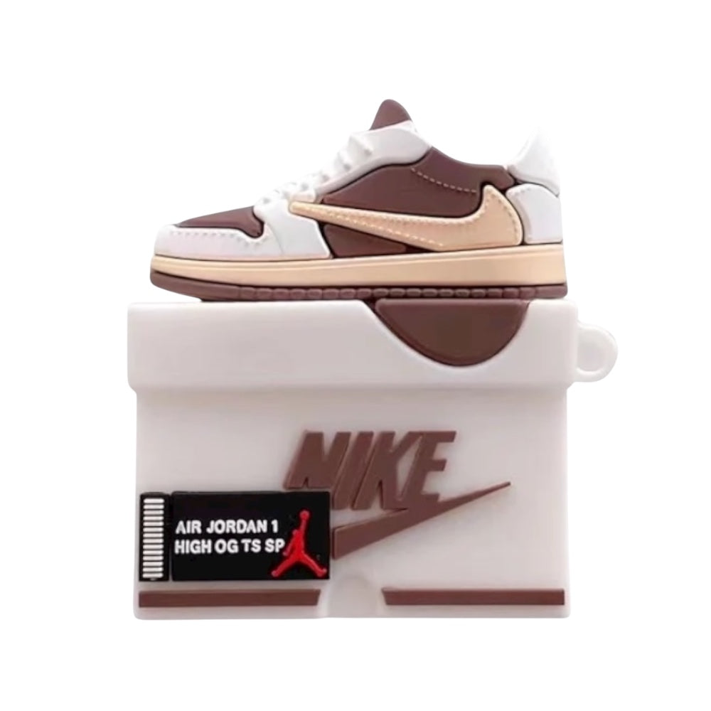 Estuche – Tenis Jordan Café para AirPods Pro 1 y 2