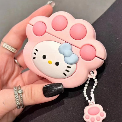Estuche – Patita Rosa Hello Kitty para AirPods Pro 1 y 2