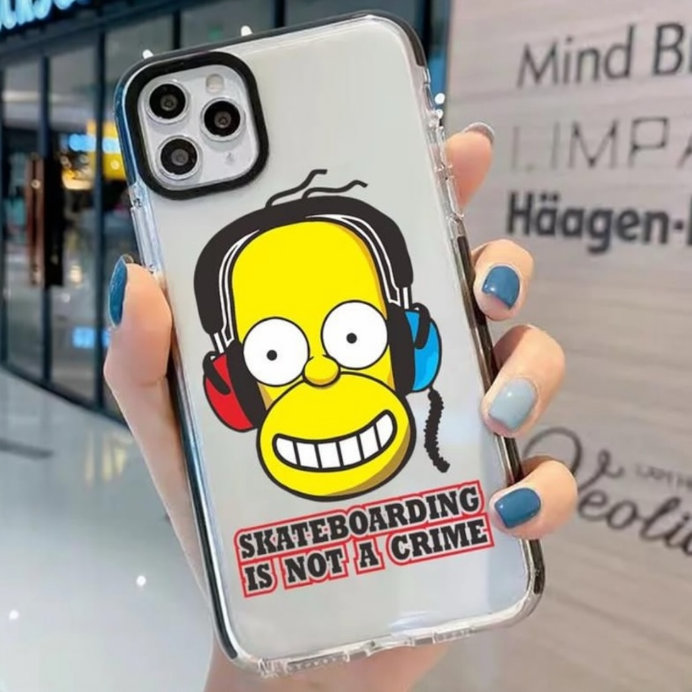 Estuche - Los simpson Homero para iPhone XR