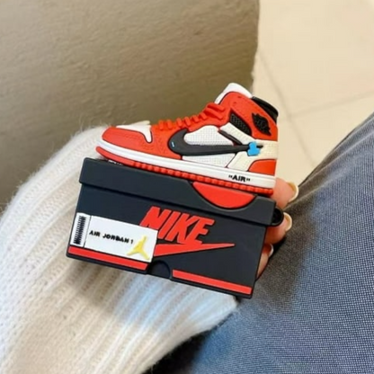 Estuche – Tenis Rojo Air Jordan para AirPods Pro 1 y 2