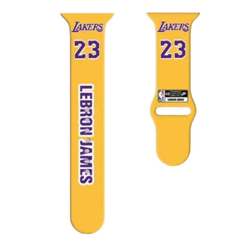 Pulsera - Lakers deportiva amarilla para Apple Watch