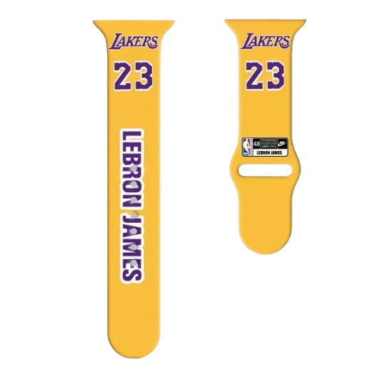 Pulsera - Lakers deportiva amarilla para Apple Watch
